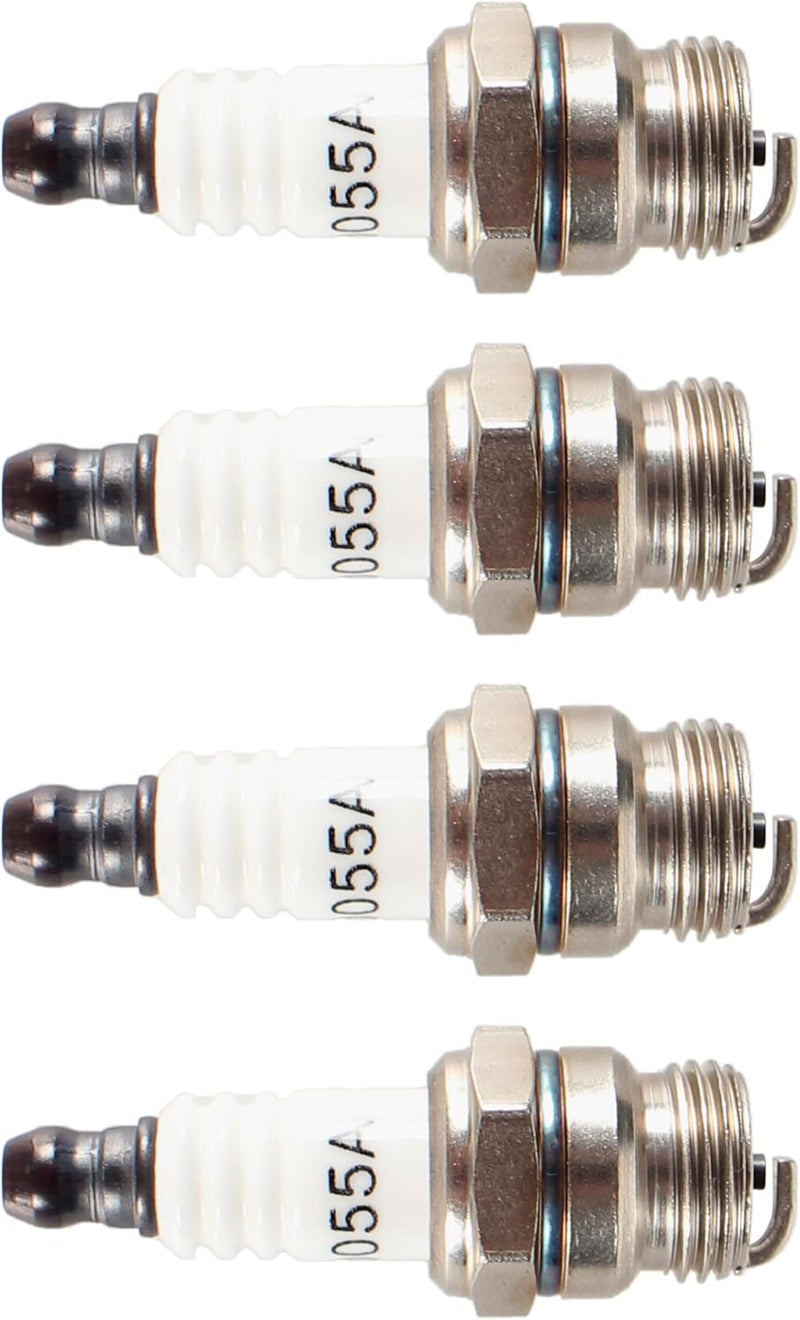 Pro Chaser 794-00055A Spark Plug for MTD 753-06847 794-00050 753-06193 Champion DJ7J RDJ7J DJ8 DJ8J 847 850 NGK 6221 745 BM6F BM6FY (Pack of 4) - Image 1